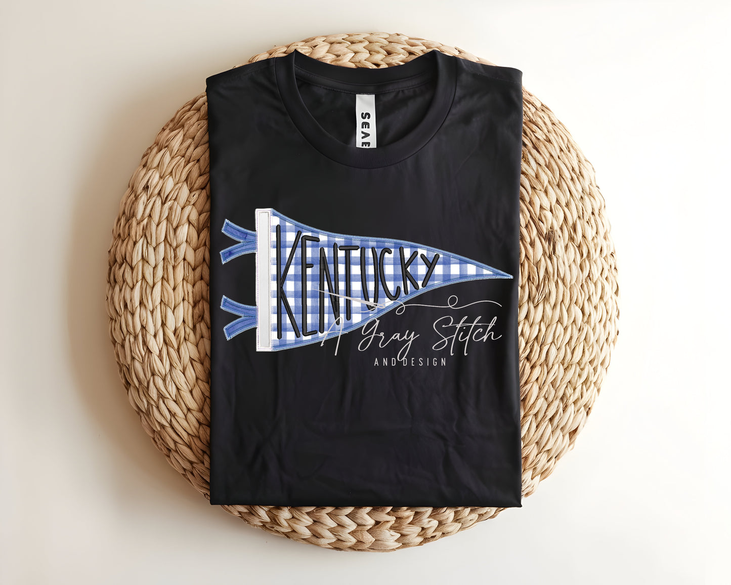 Kentucky Handlettered Pennant Flag