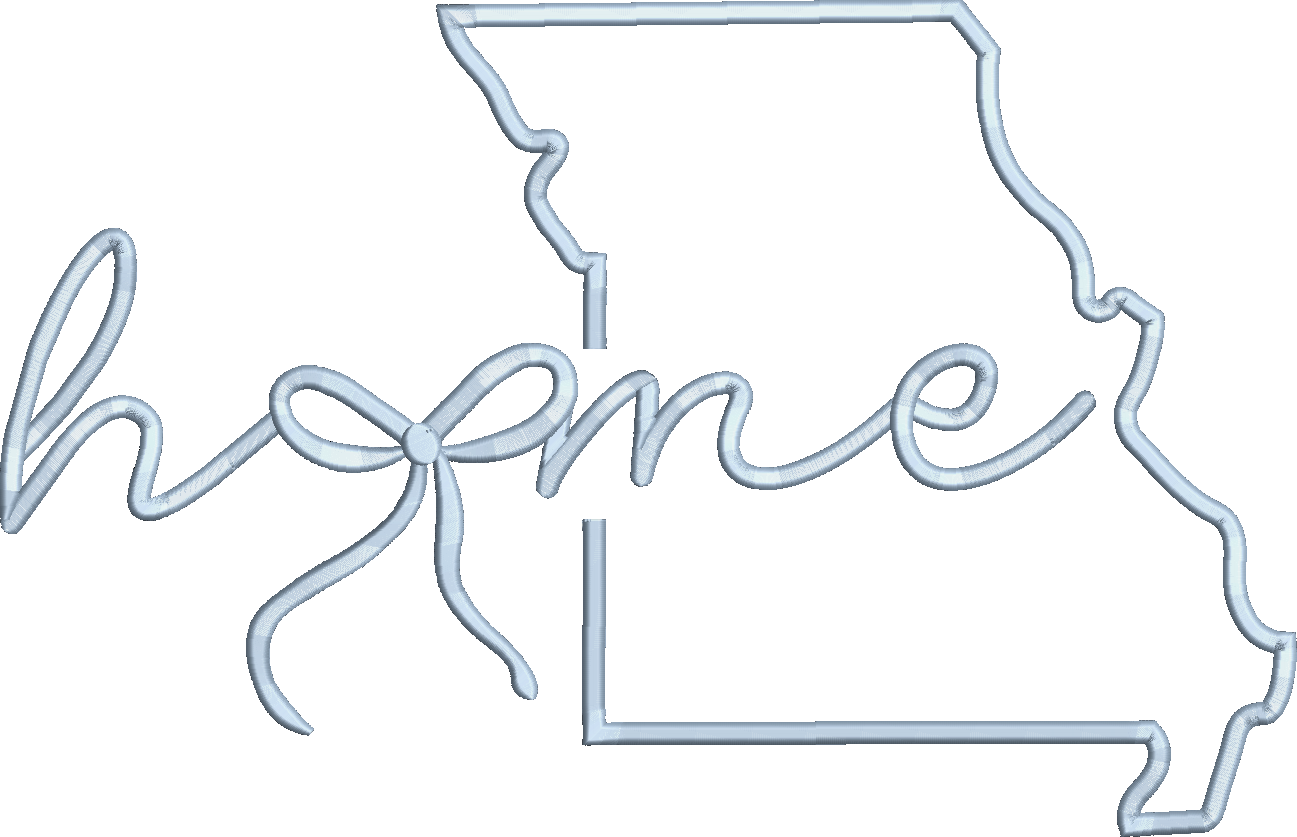 Missouri Home 3D Puff and Satin