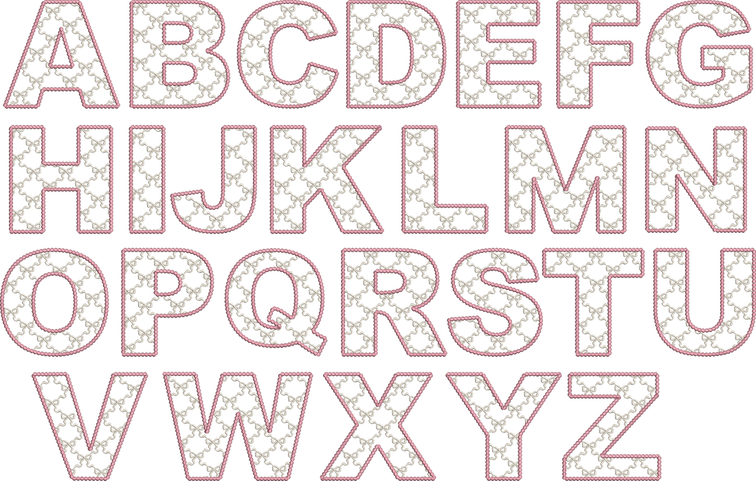 Pearly Grandmillenial Font – A Gray Stitch and Design