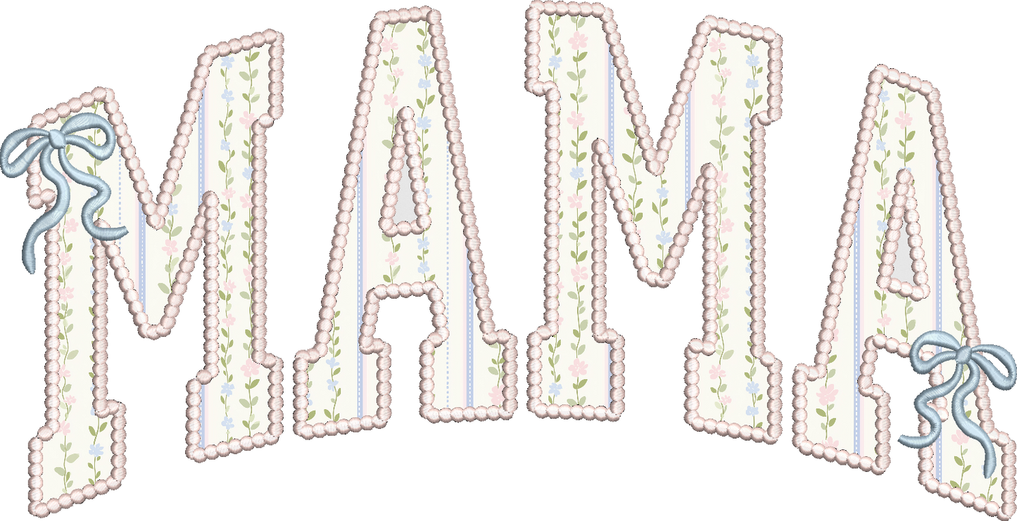 Pearly MAMA Applique