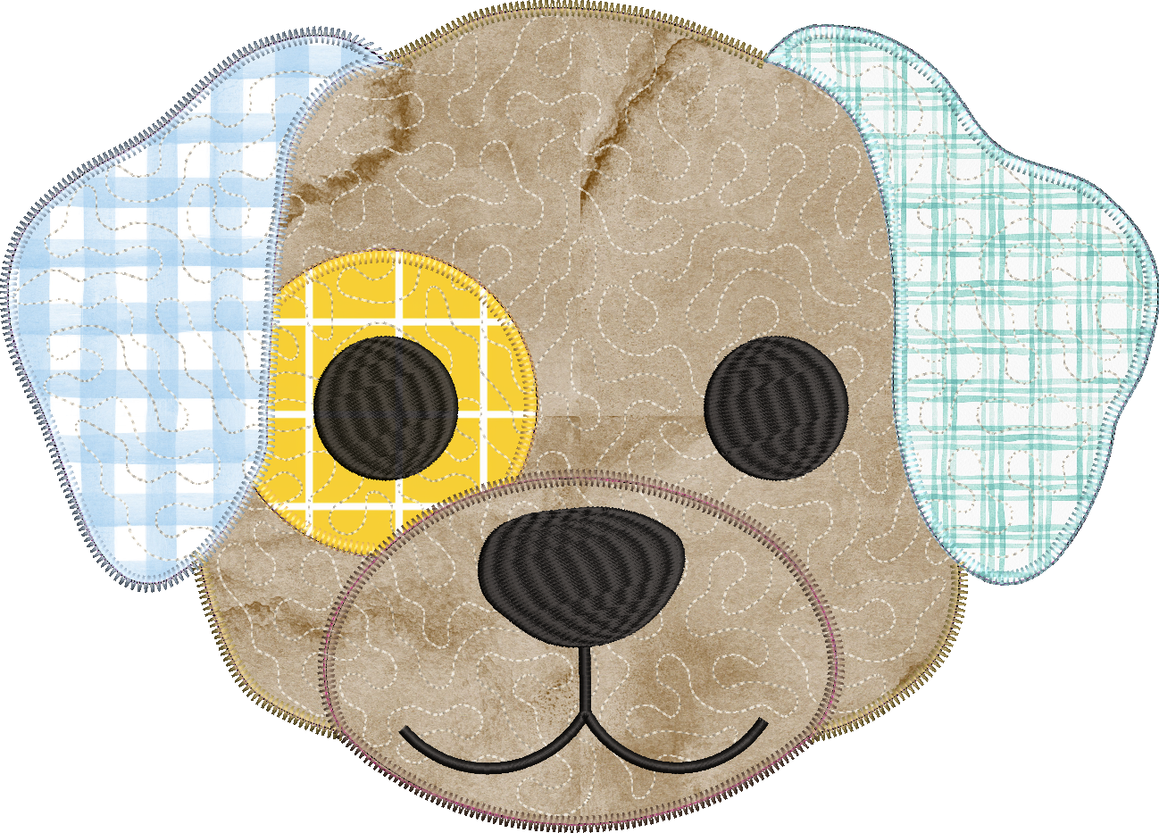 Quilted Labrador Retriever