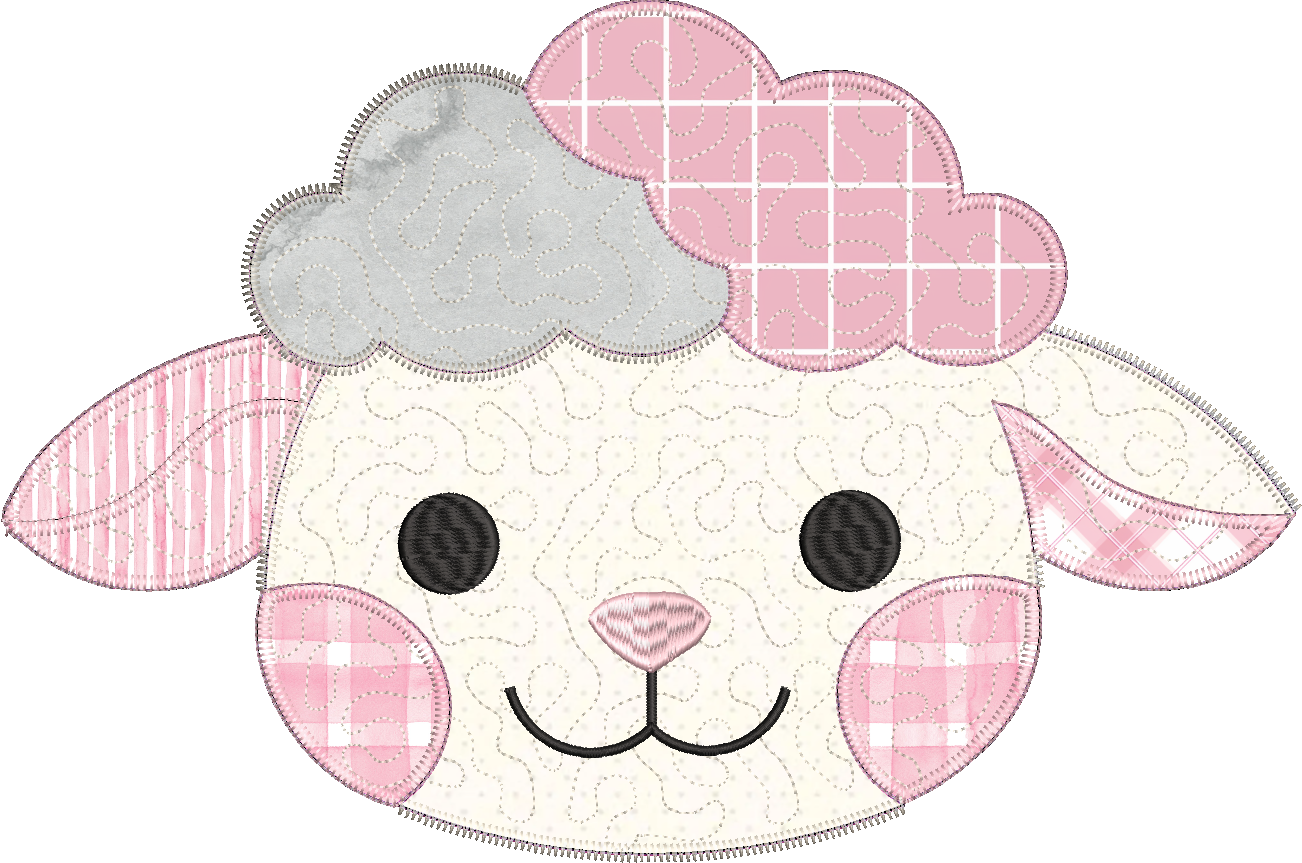 Quilted Patchwork Lamb
