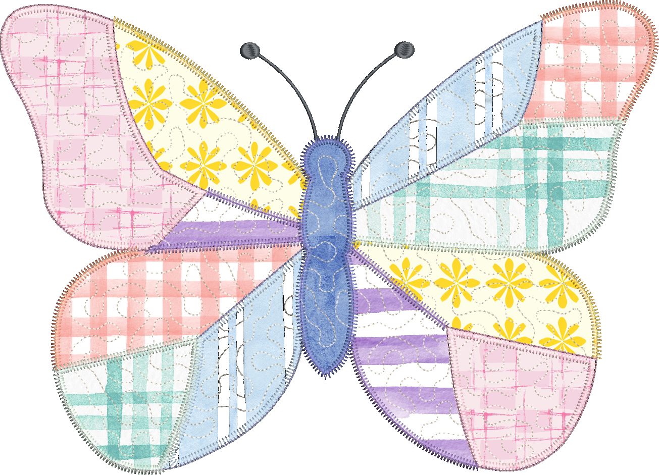 Quilted Butterfly