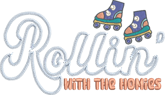 Rollin' with the Homies Applique