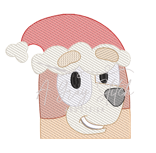 Sketch Fill Christmas Bingo Machine Embroidery Design