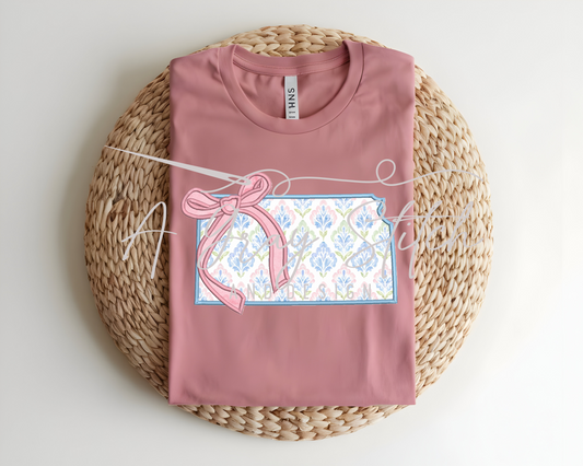Satin Stitch Coquette State of Kansas