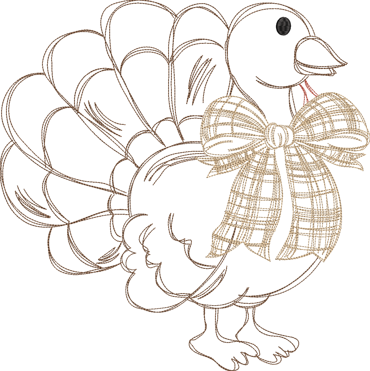 Scratchy Cutie Turkey
