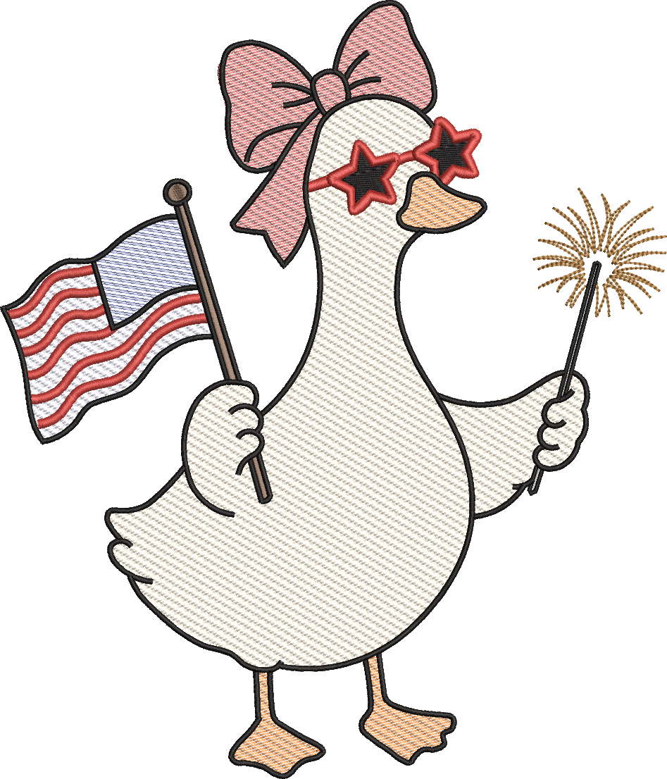 All American Silly Goose Girl