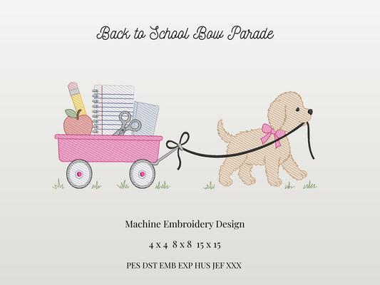 Back to School Bow Parade