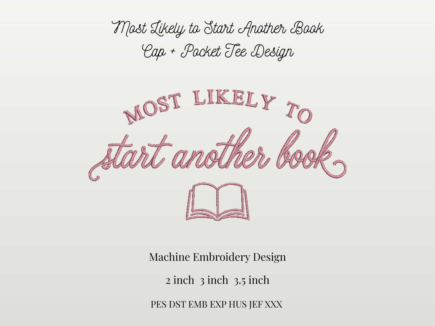 Most Likely to Start Another Book