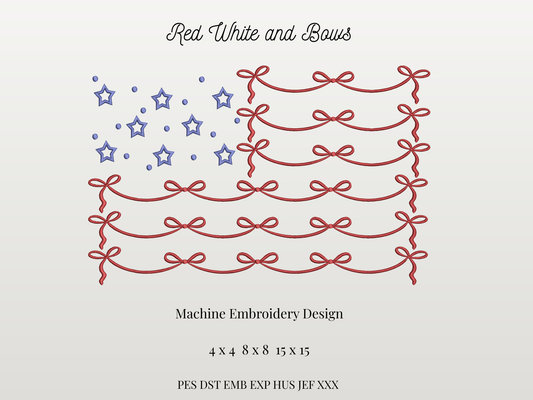 Red White and Bows