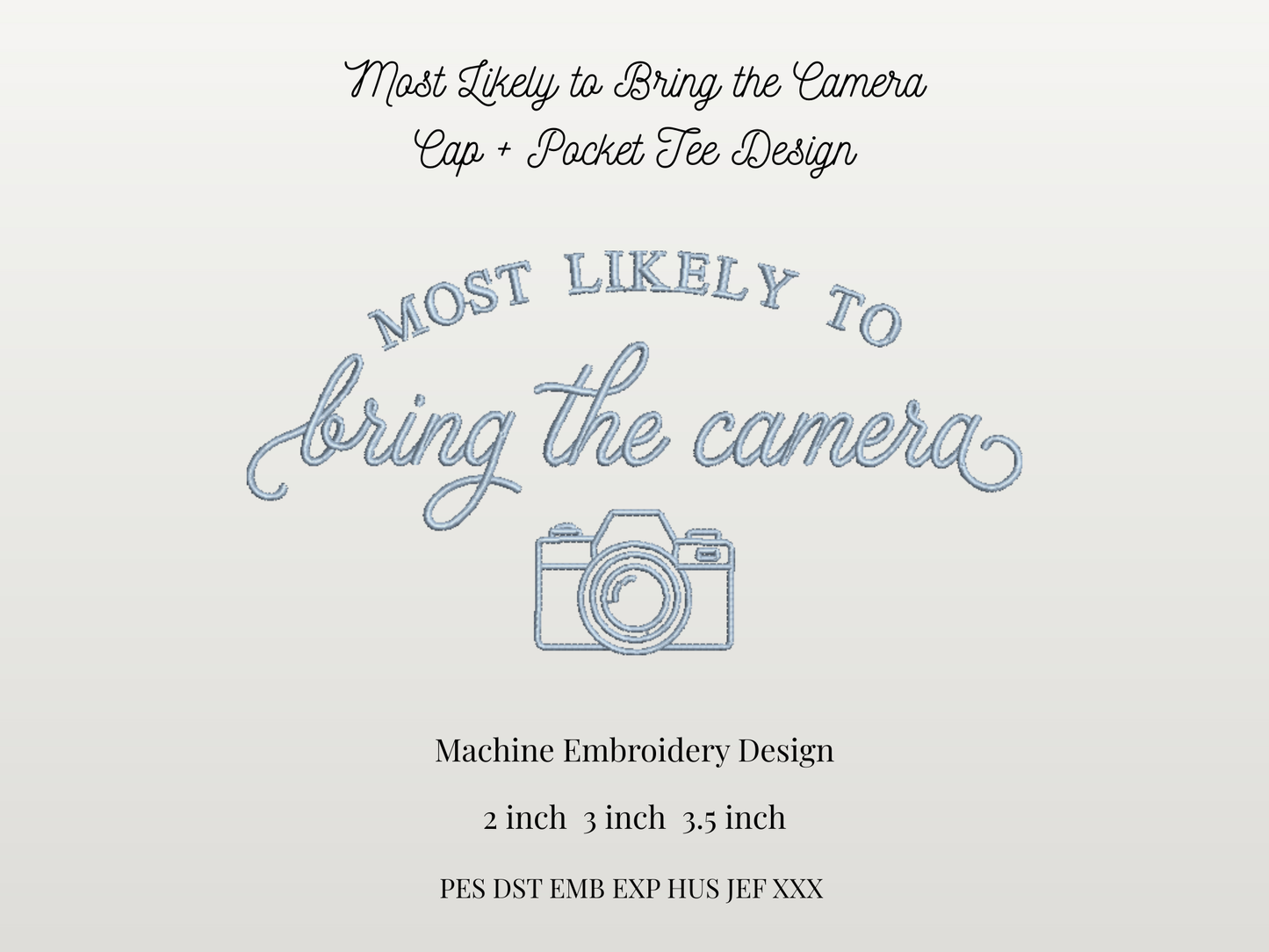 Most Likely to Bring the Camera