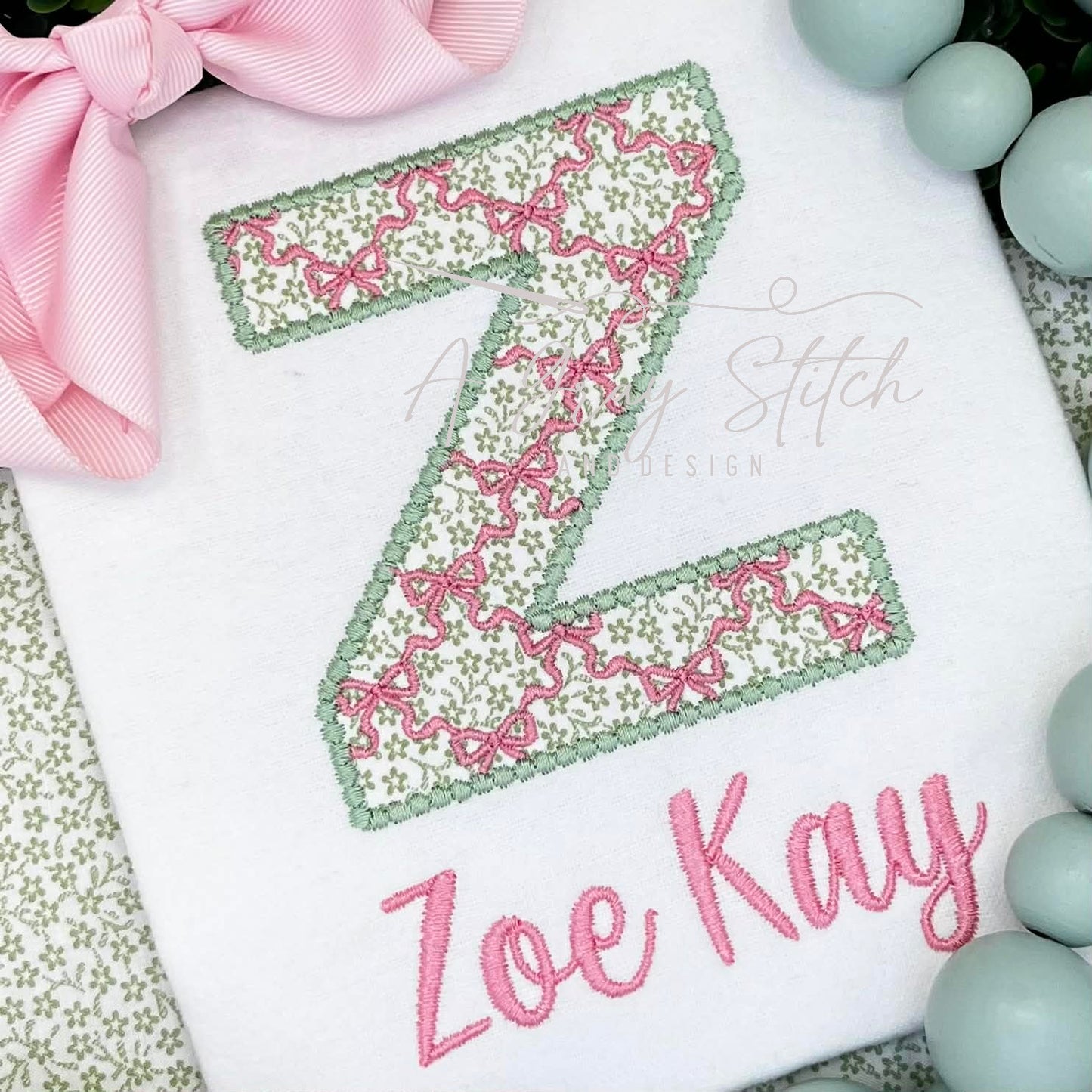 Pearly Grandmillenial APPLIQUE