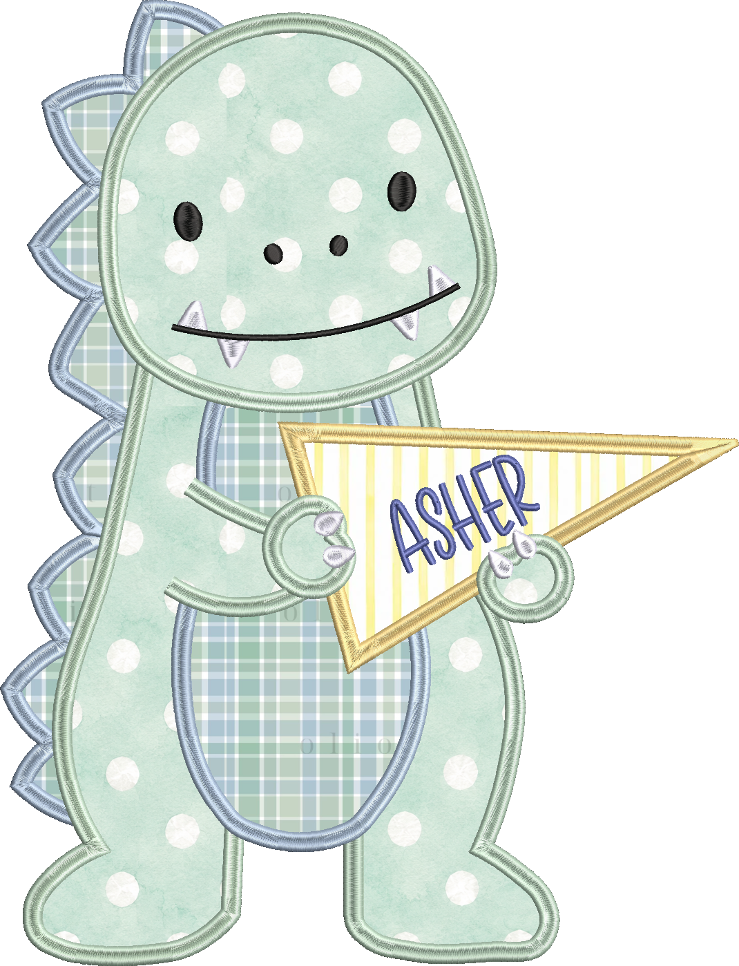 Satin Smarty Dino