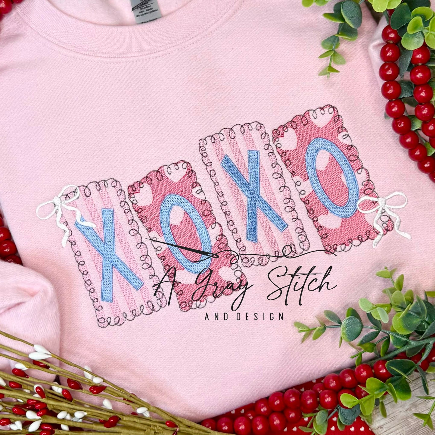 Sketch Fill XOXO Stamps