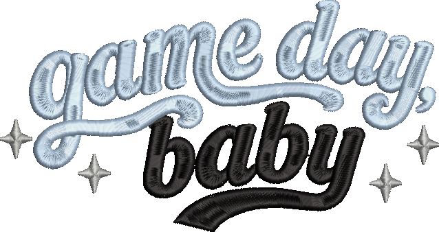 Game Day Baby Hat +Pocket Tee Design