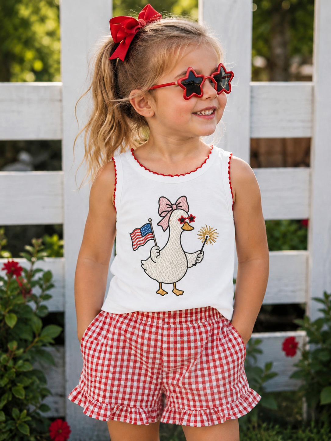 All American Silly Goose Girl