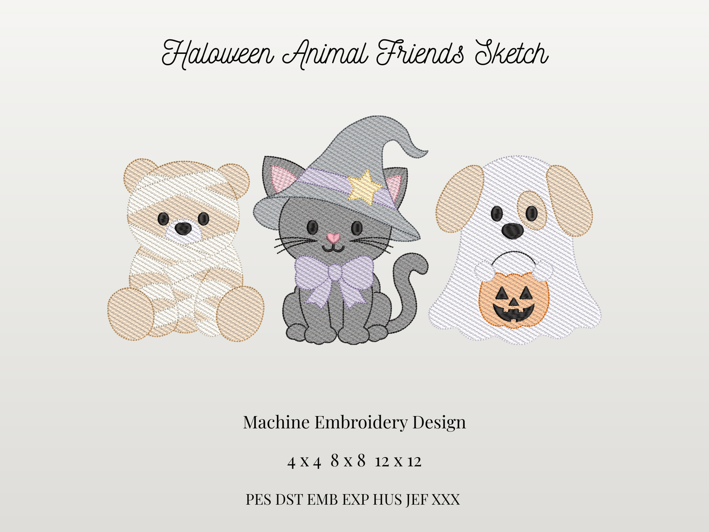 Trick or Treat Animal Friends