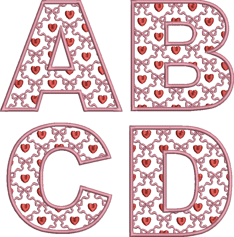 Heart Grandmillenial Font – A Gray Stitch and Design