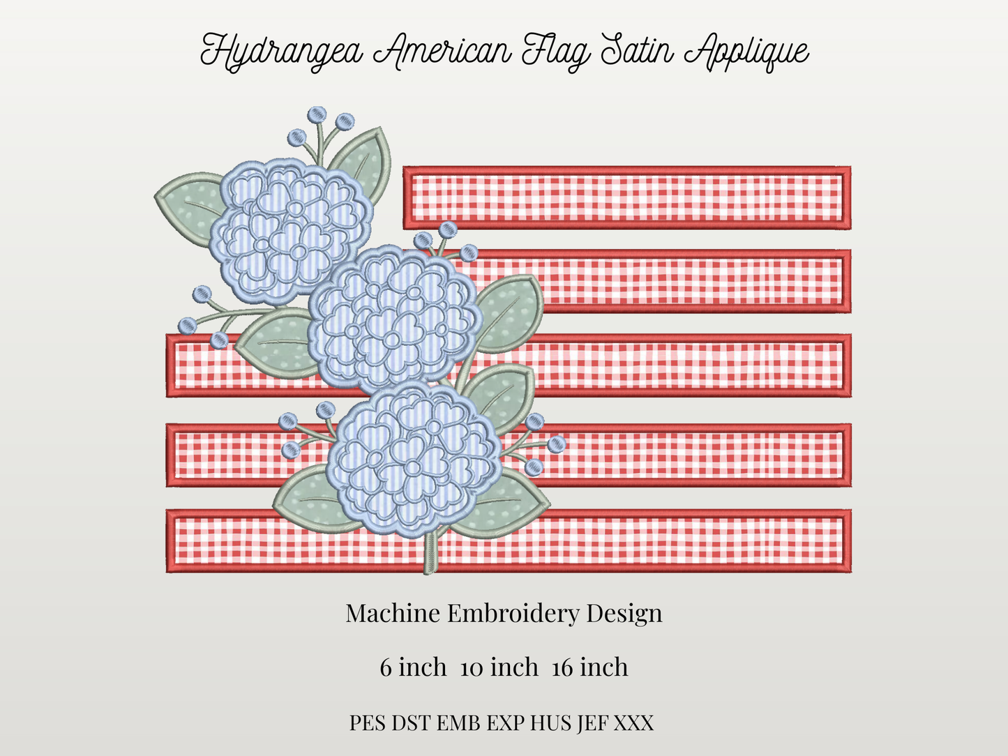 Hydrangea American Flag