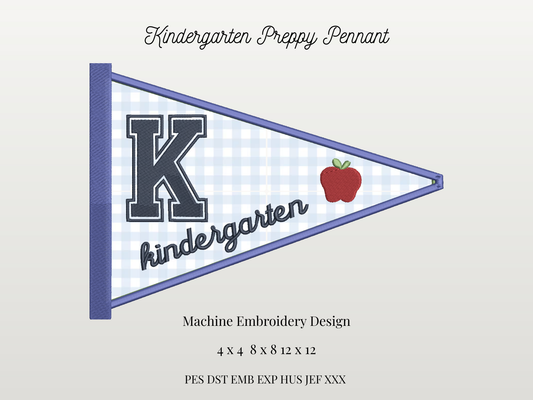 Kindergarten Pennant