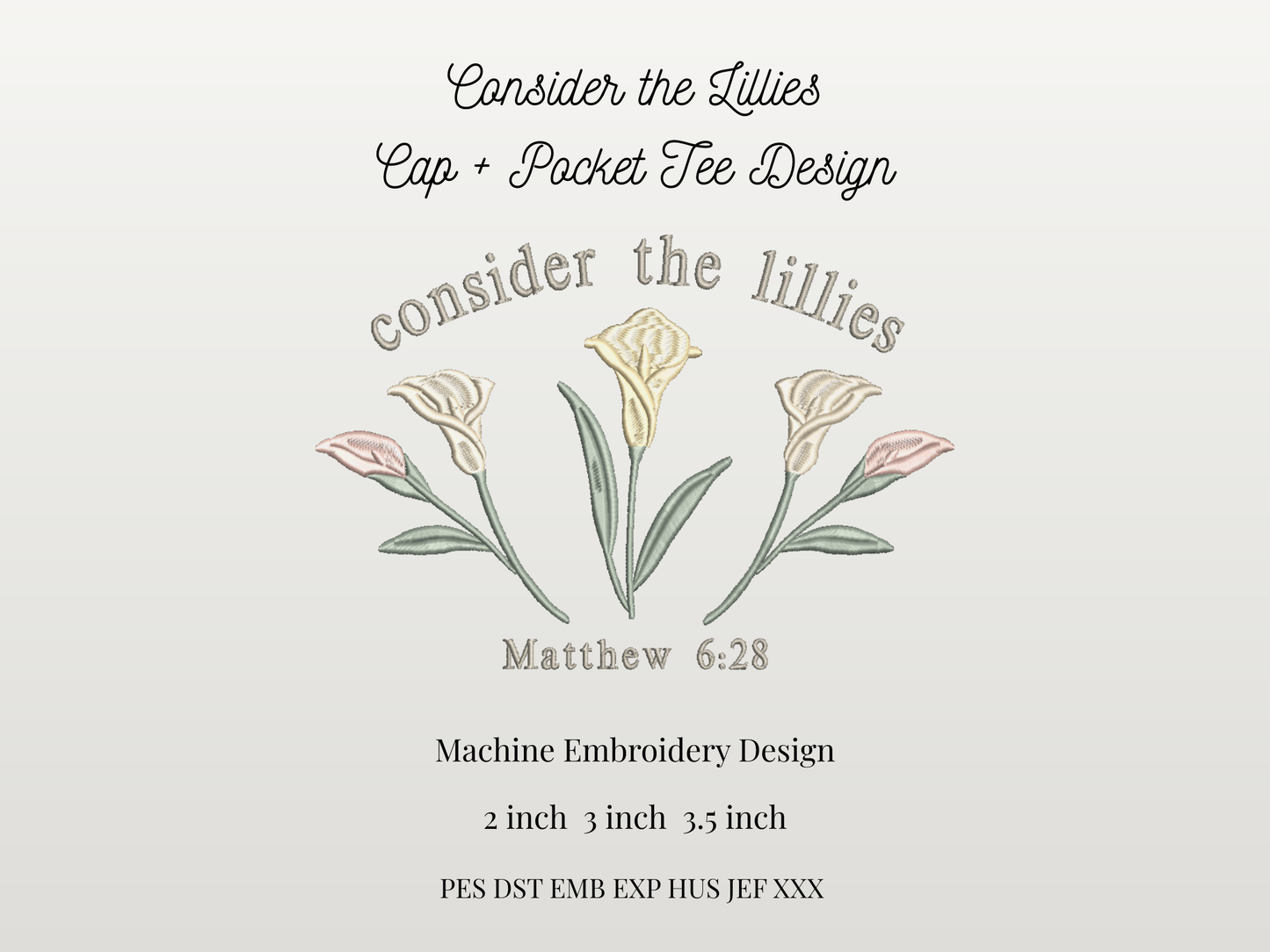 Consider the Lillies