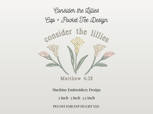 Consider the Lillies