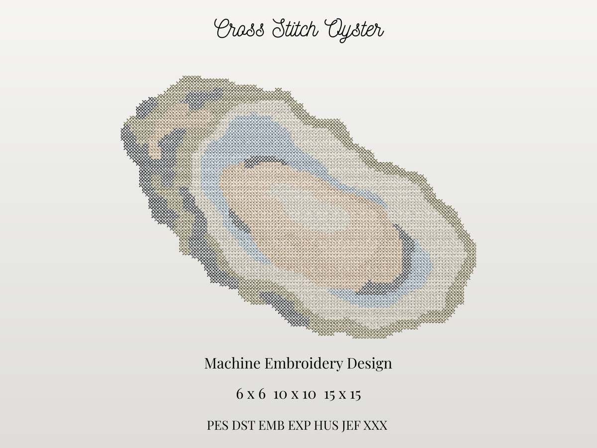 Cross Stitch Oyster