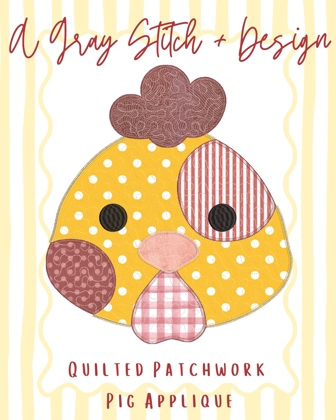 Quilted Patchwork Chicken