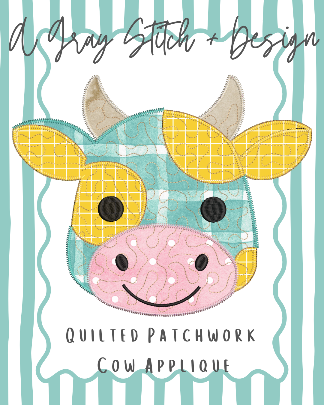 Quilted Patchwork Cow