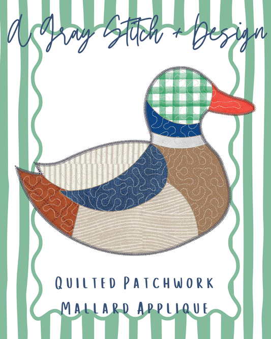 Quilted Patchwork Mallard