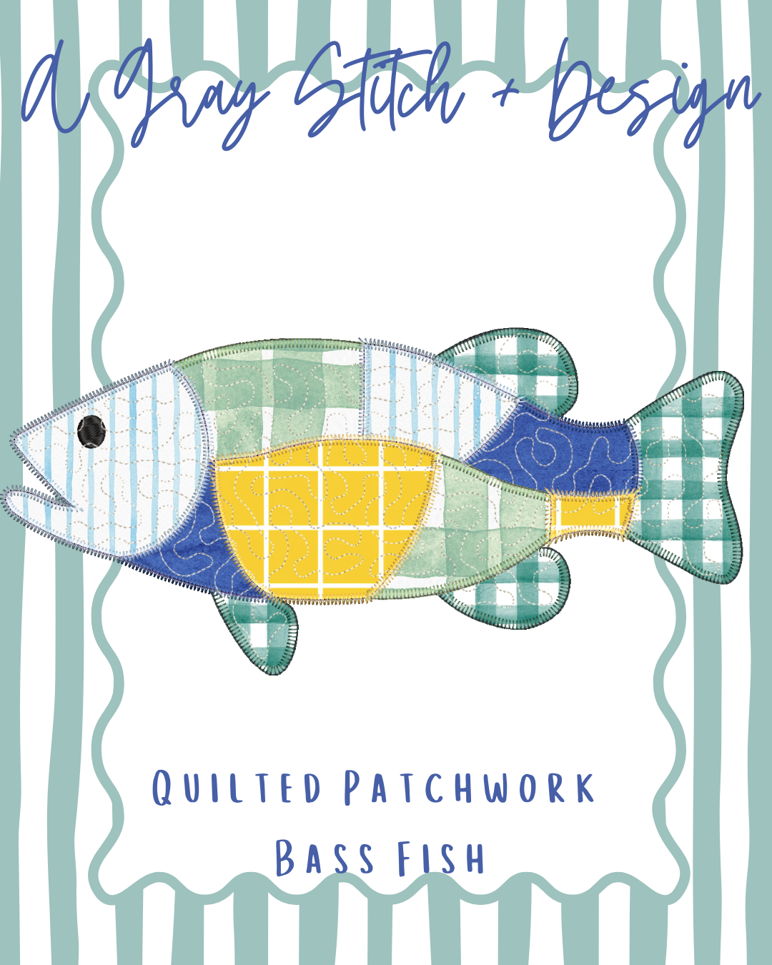 Quilted Bass Fish