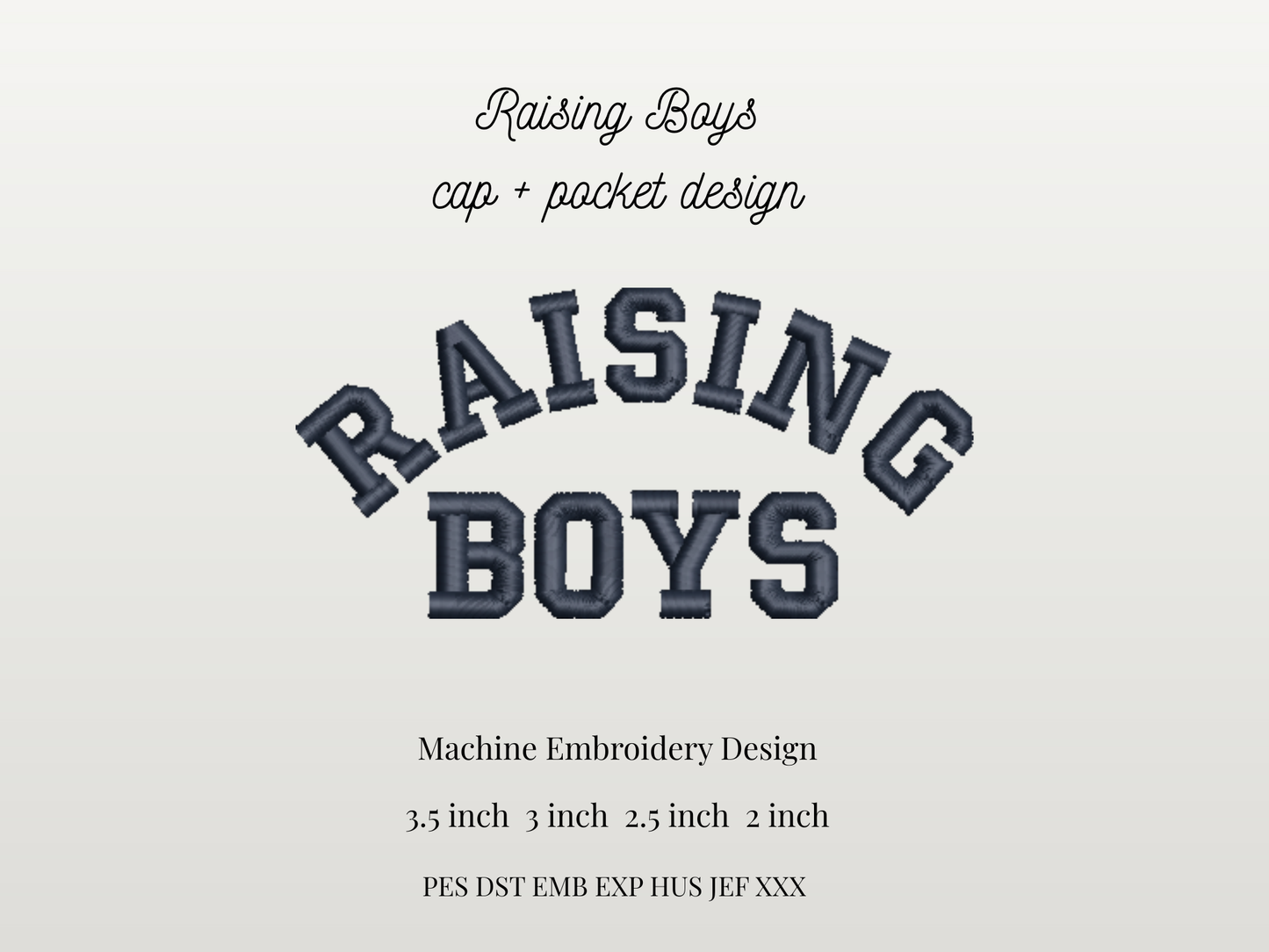 Raising Boys
