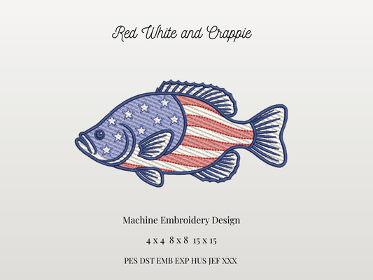 Red White and Crappie