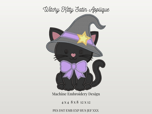 Satin Witchy Kitty