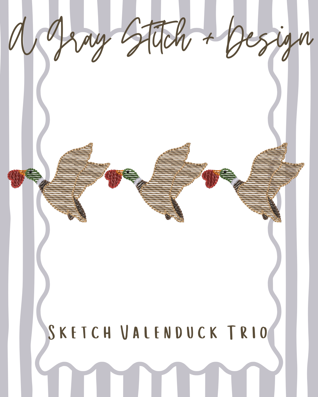 Sketch Fill Valenduck Trio
