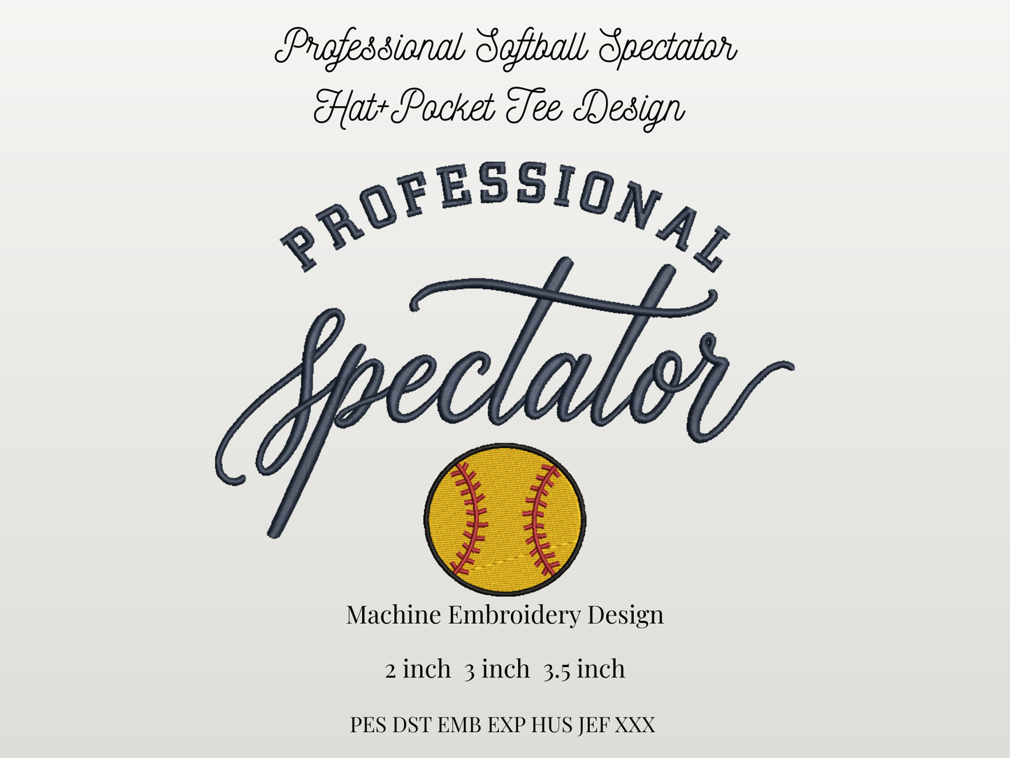 Professional Softball Spectator