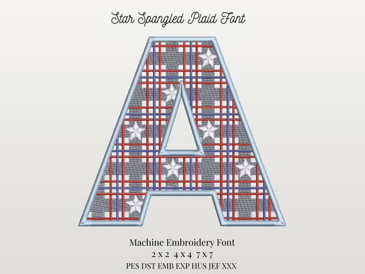 Start Spangled Plaid Font