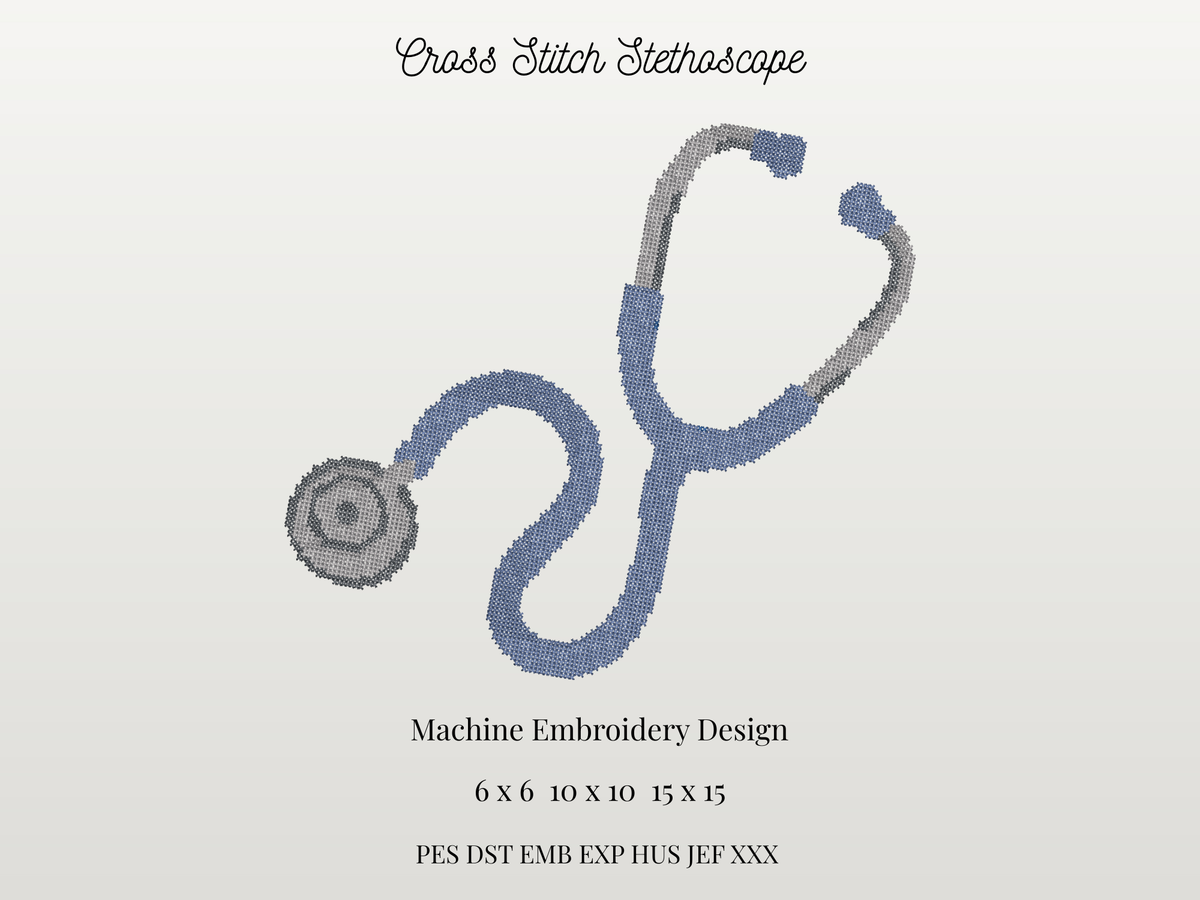 Cross Stitch Stethoscope