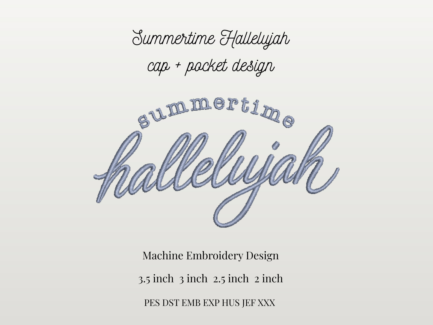 Summertime Hallelujah