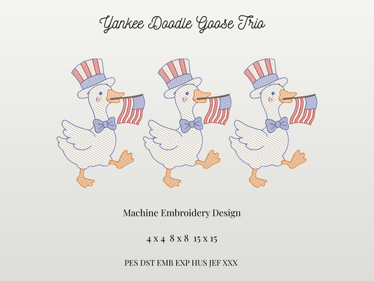 Star Spangled Goose Trio