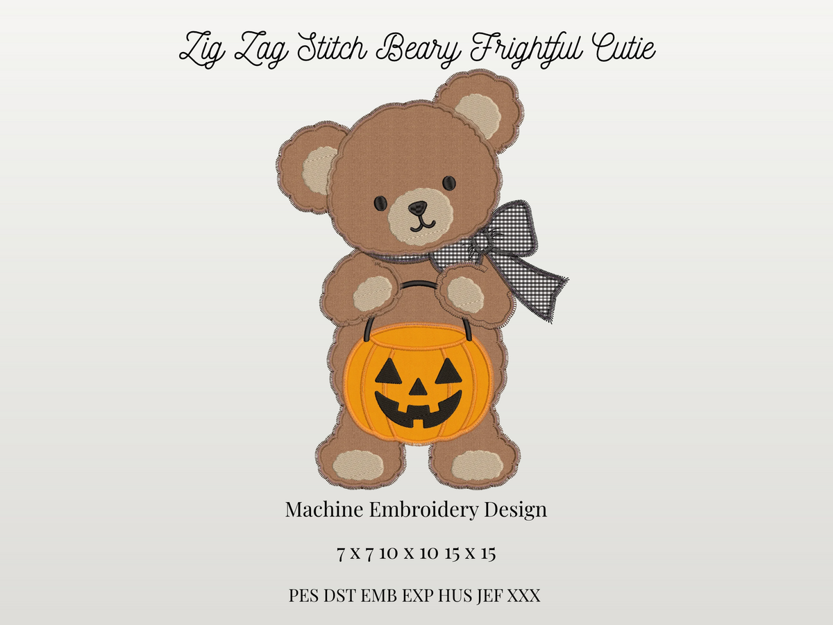 Zig Zag Beary Frightful Teddy