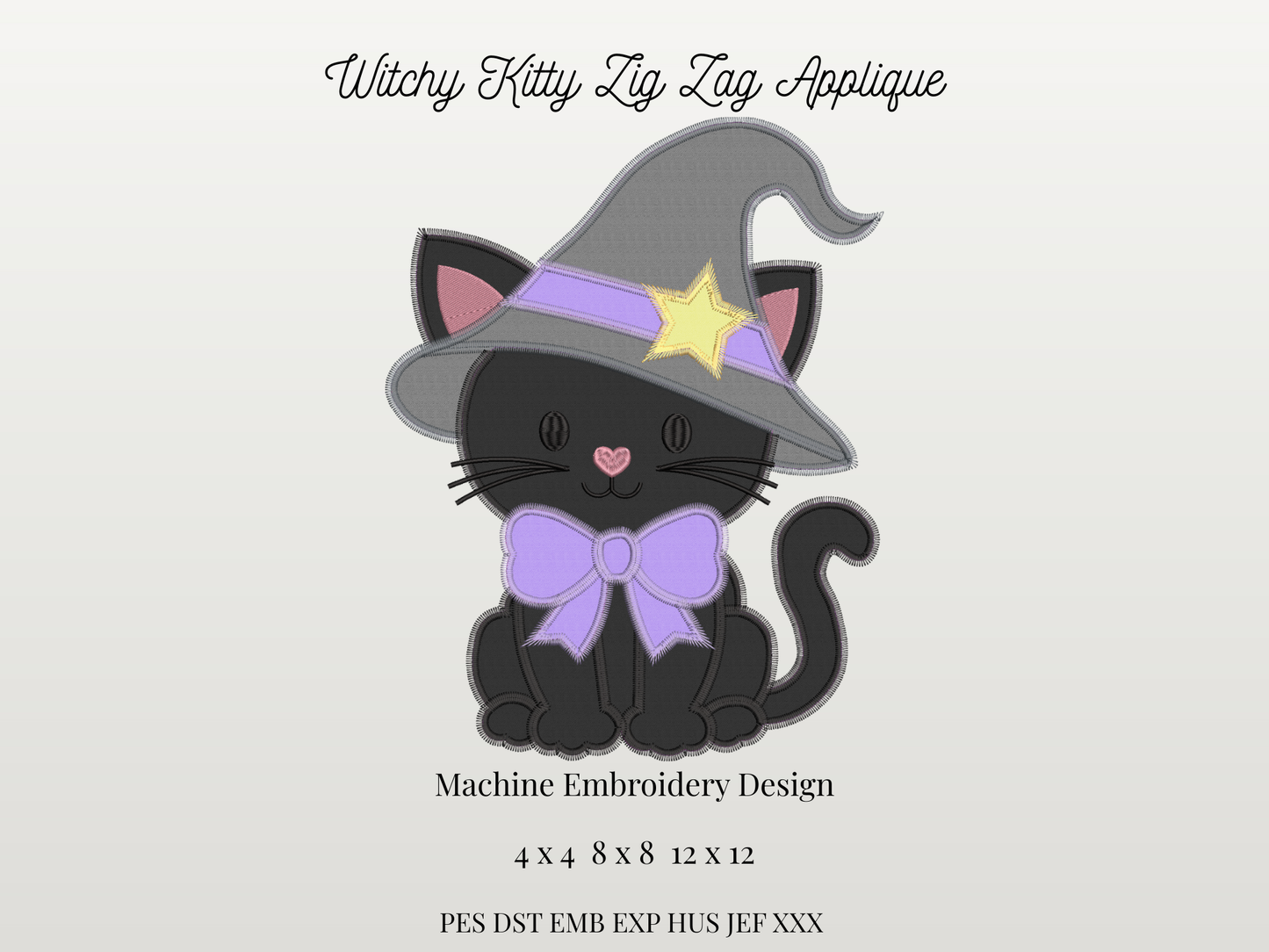 Zig Zag Witchy Kitty